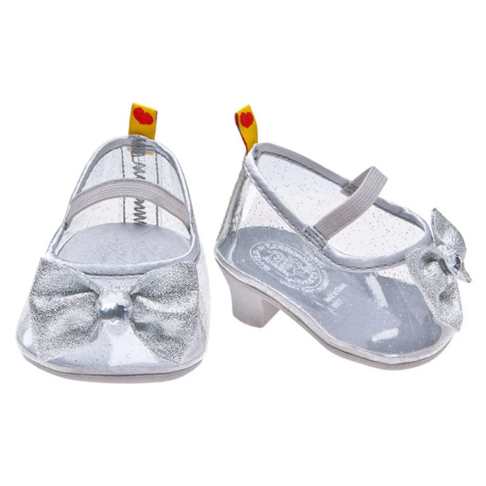 Build-A-Bear Sparkle Heels for Teddy Bear - Silver