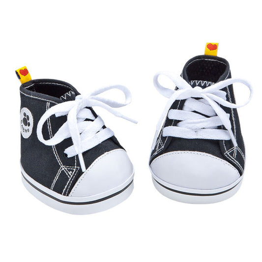 Build-A-Bear High-Tops Shoes for Teddy Bear - Black