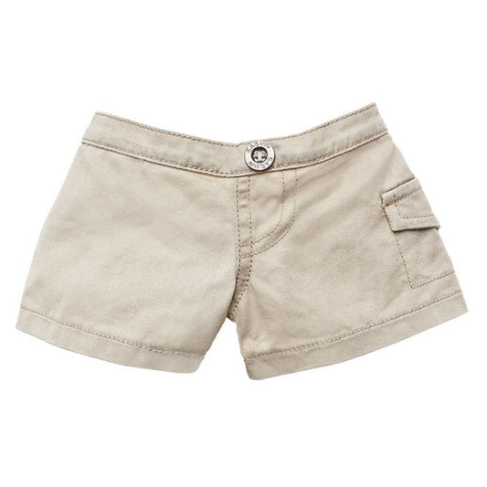 Build-A-Bear Tiny Pocket Shorts for Teddy Bear - Beige