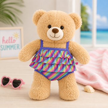 Build-A-Bear Rainbow Stripes Bikini for Teddy Bear