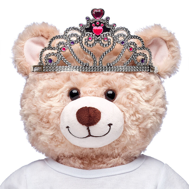 Build-A-Bear Princess Toy Crown for Stuffed Animal - Silver
