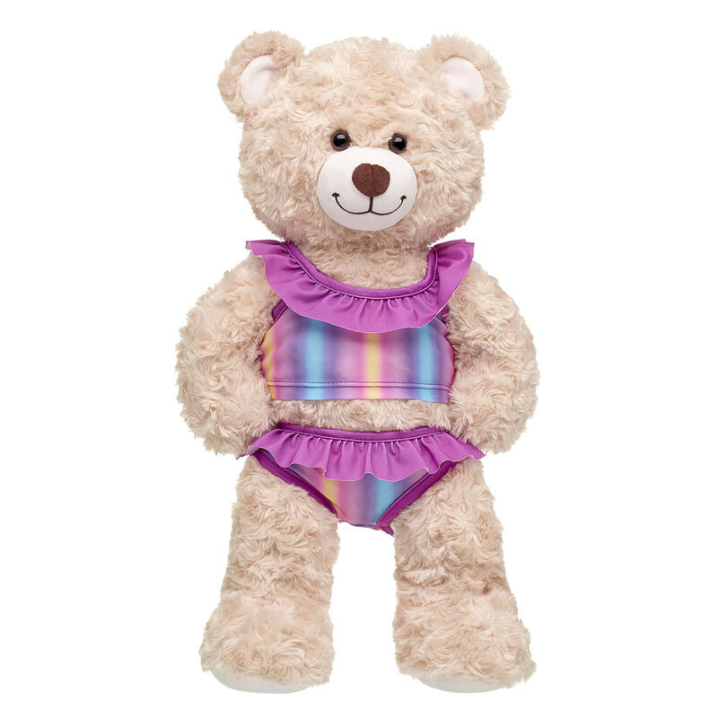 Build-A-Bear Rainbow Bikini (2 Piece) for Teddy Bear - Purple
