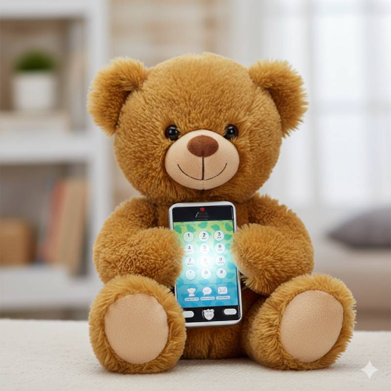 Build-A-Bear Toy Smartphone for Stuffed Animals - Silver