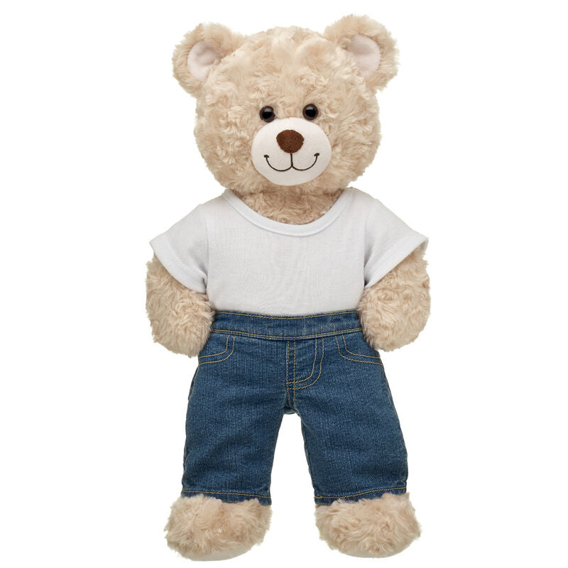Build-A-Bear Dark Denim Jeans for Teddy Bear - Blue