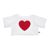 Build-A-Bear Sherpa Heart Sweater for Teddy Bear - Red