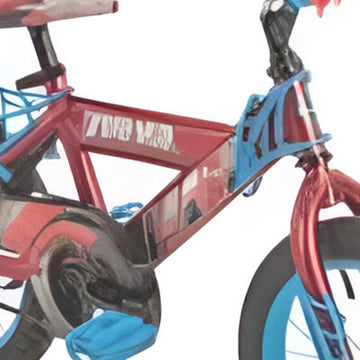 Huffy Boys 16" Spiderman Bicycle with Training Wheels - Red/Blue