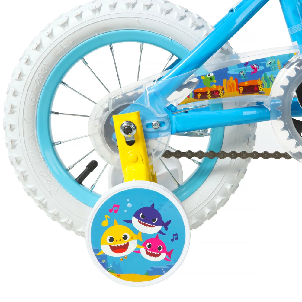 Dynacraft 12" Baby Shark Boy's Bike with Training Wheels - Blue