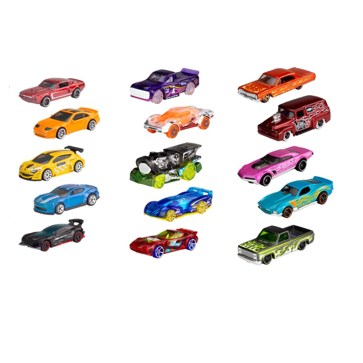 Hot Wheels Die-Cast Toy Vehicles (5-Piece) - Assortment