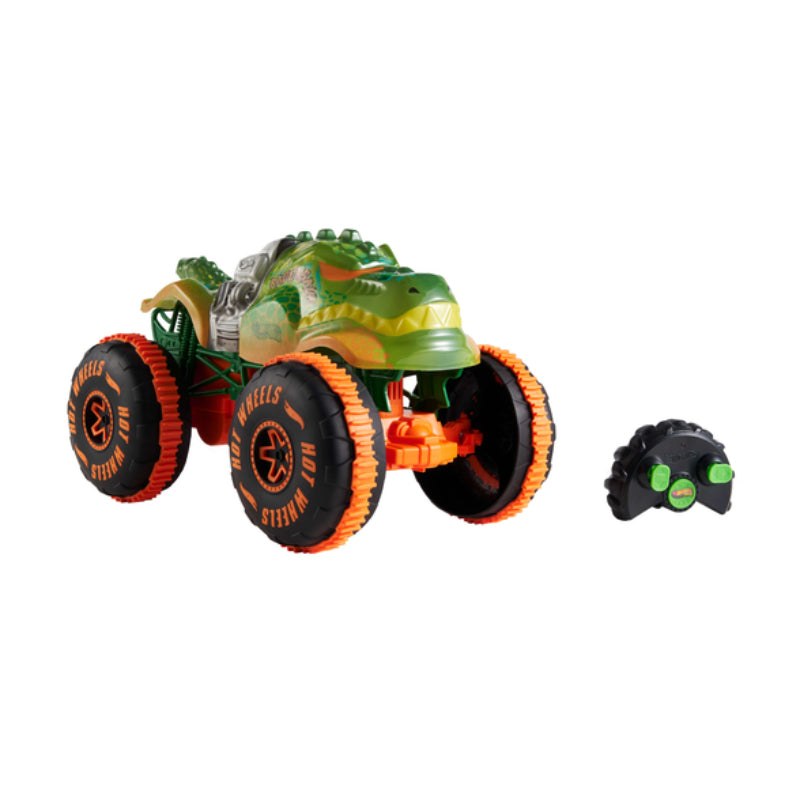 Hot Wheels Rageasaur 1:15 Scale Remote Control Monster Truck - Green