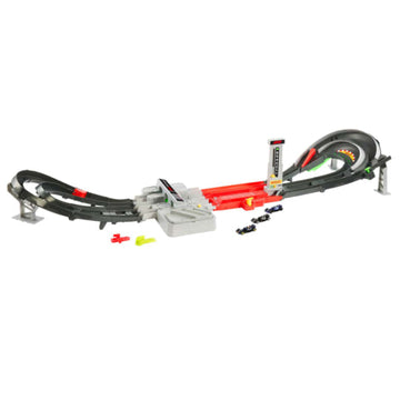 Mattel Hot Wheels Race Formula 1 Grand Prix Circuit Track Set with 1:64 Scale Toy Cars