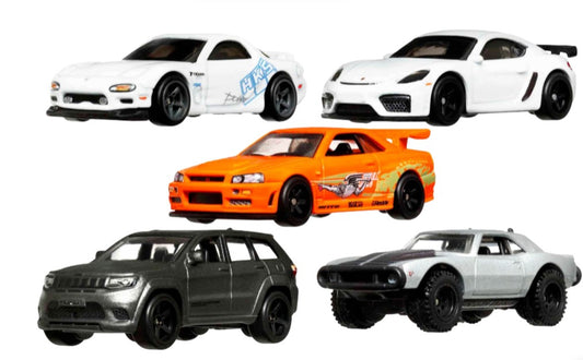 Hot Wheels Cars Premium Fast and Furious Car - Assortment