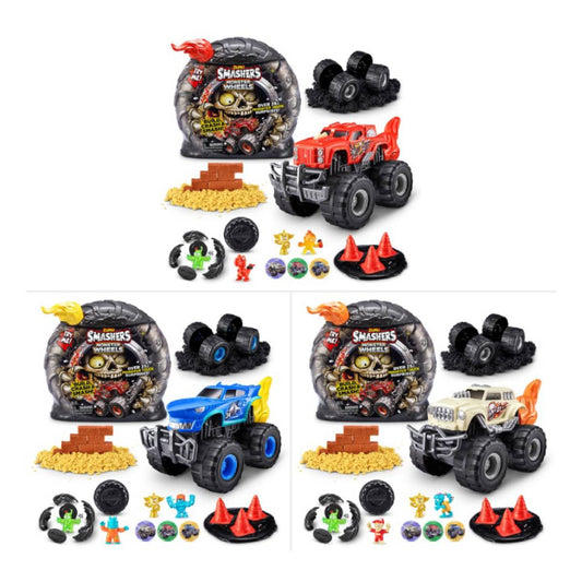 Zuru Smashers Monster Truck Surprise Toy Set (26-Piece) - Assortment
