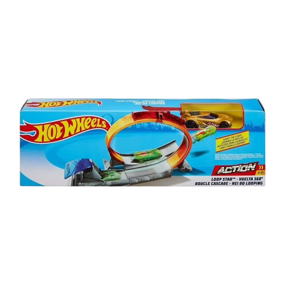 Hot Wheels Loop Star Playset with Car - Assortment