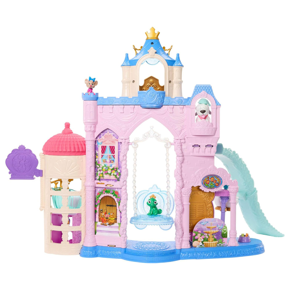 Mattel Disney Princess Pet Palace Playset with 7 Play Areas
