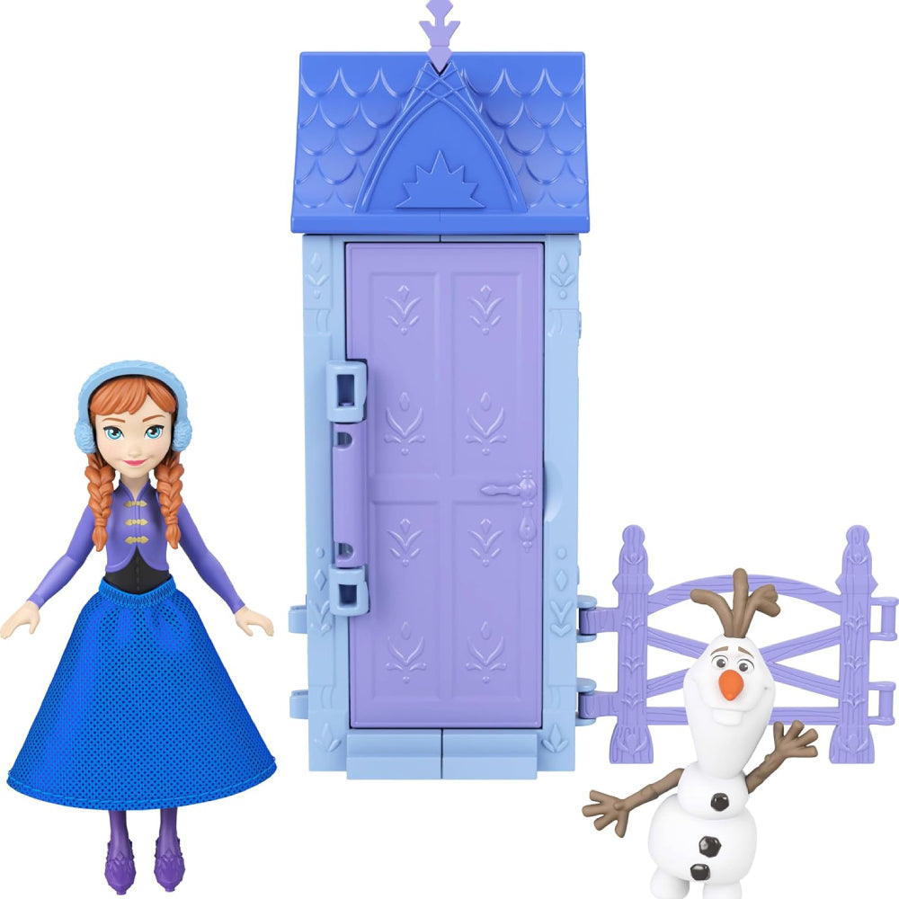 Disney Frozen Arendelle Village Stackers Playset with Small Doll