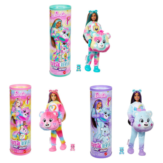 Mattel Barbie Cutie Reveal Care Bear Doll with Accessories