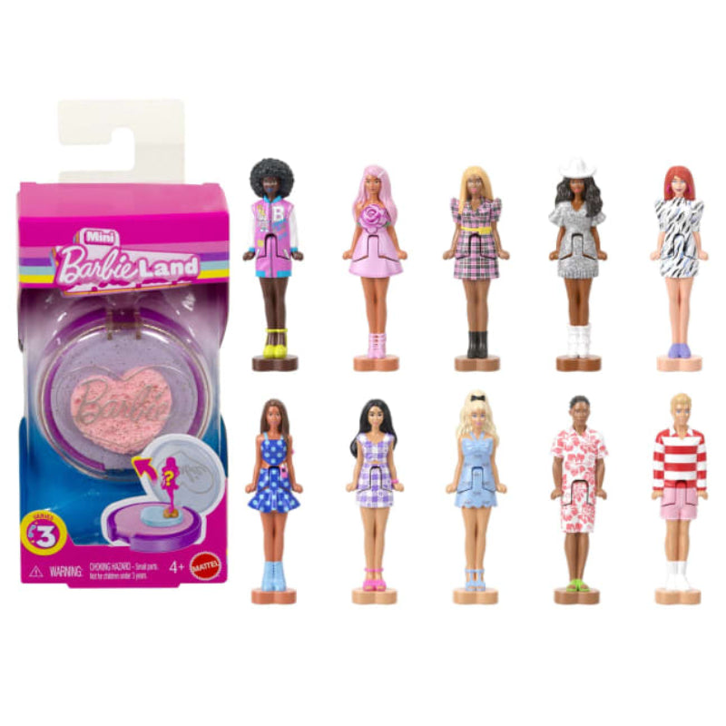 Mattel Mini Barbie Land Fashionistas Doll - Assortment