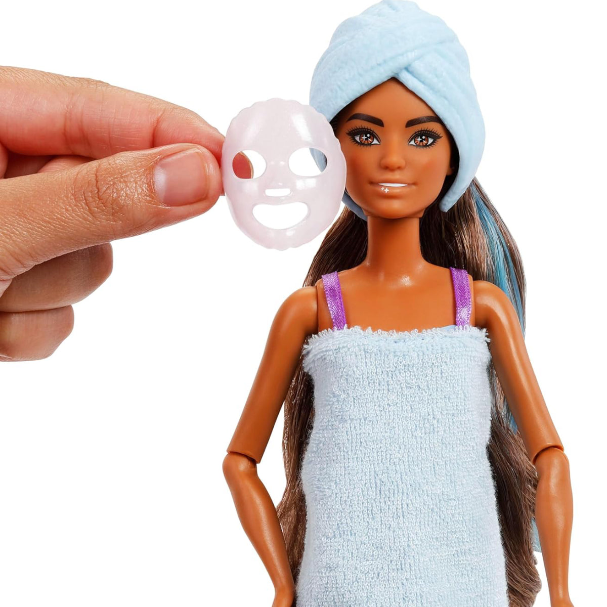 Mattel Barbie Party Unboxed Sparkle Doll with Accessories - Purple