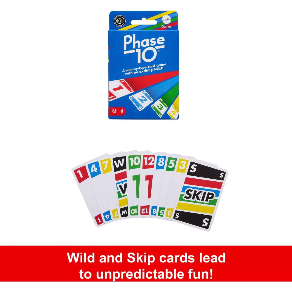 Phase 10 Card Game