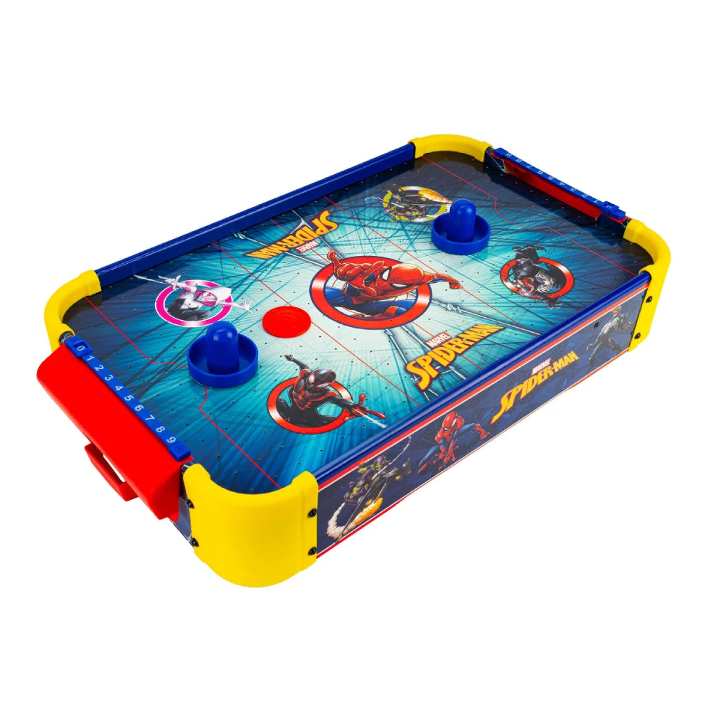 World Tech Toys Spider-Man Electronic Air Table Top Hockey Toy