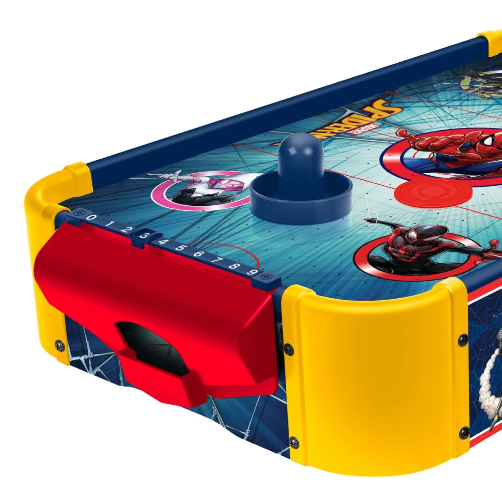 World Tech Toys Spider-Man Electronic Air Table Top Hockey Toy