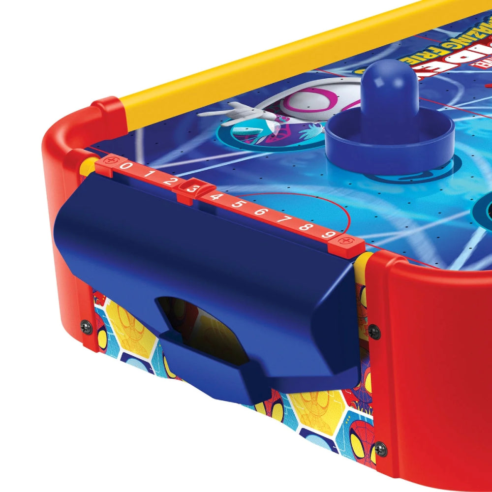 World Tech Toys Spider-Man Electronic Air Table Top Hockey Toy