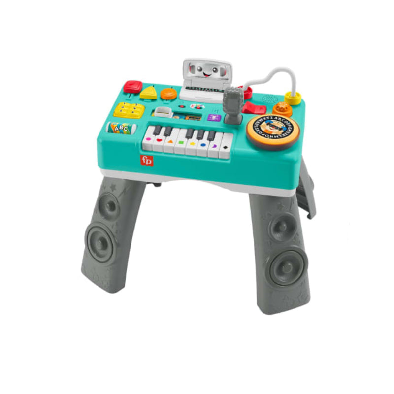Fisher-Price Laugh & Learn Mix & Learn DJ Table with Musical Learning Toy