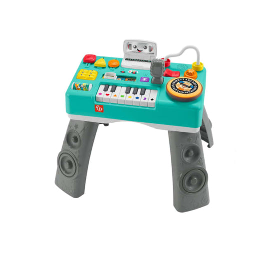 Fisher-Price Laugh & Learn Mix & Learn DJ Table with Musical Learning Toy