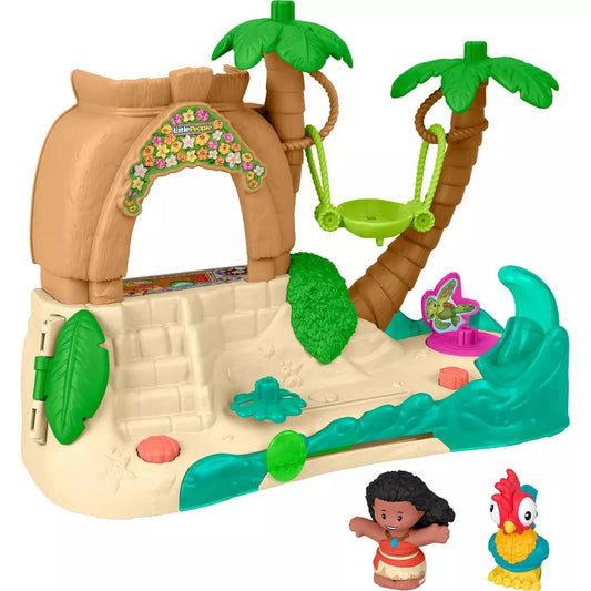 Fisher Price Little People Disney Princess Moana Deluxe Village Playset