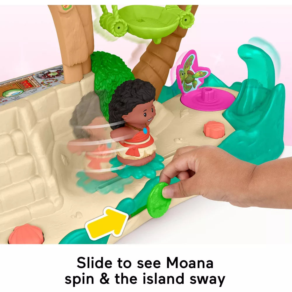 Fisher Price Little People Disney Princess Moana Deluxe Village Playset