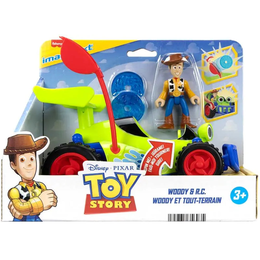 Fisher-Price Imaginext Toy Story Woody & RC Toy– Curacao