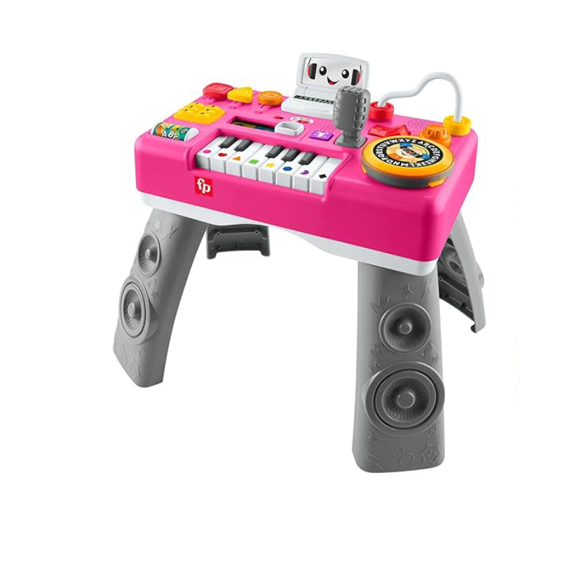 Fisher-Price Laugh & Learn Mix & Learn DJ Table with Musical Learning Toy