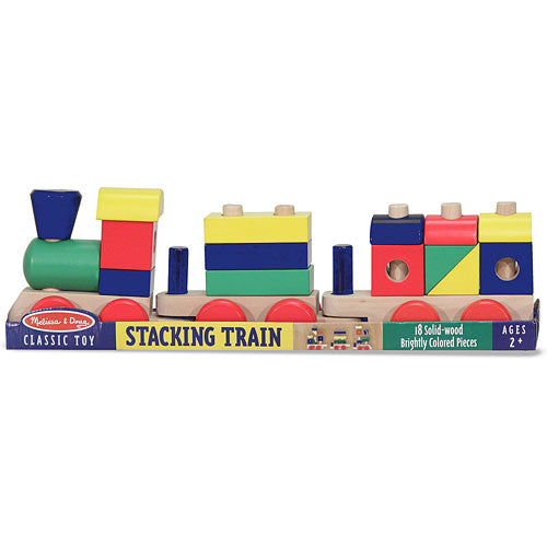 Tren apilable de juguete para niños pequeños de Melissa &amp; Doug