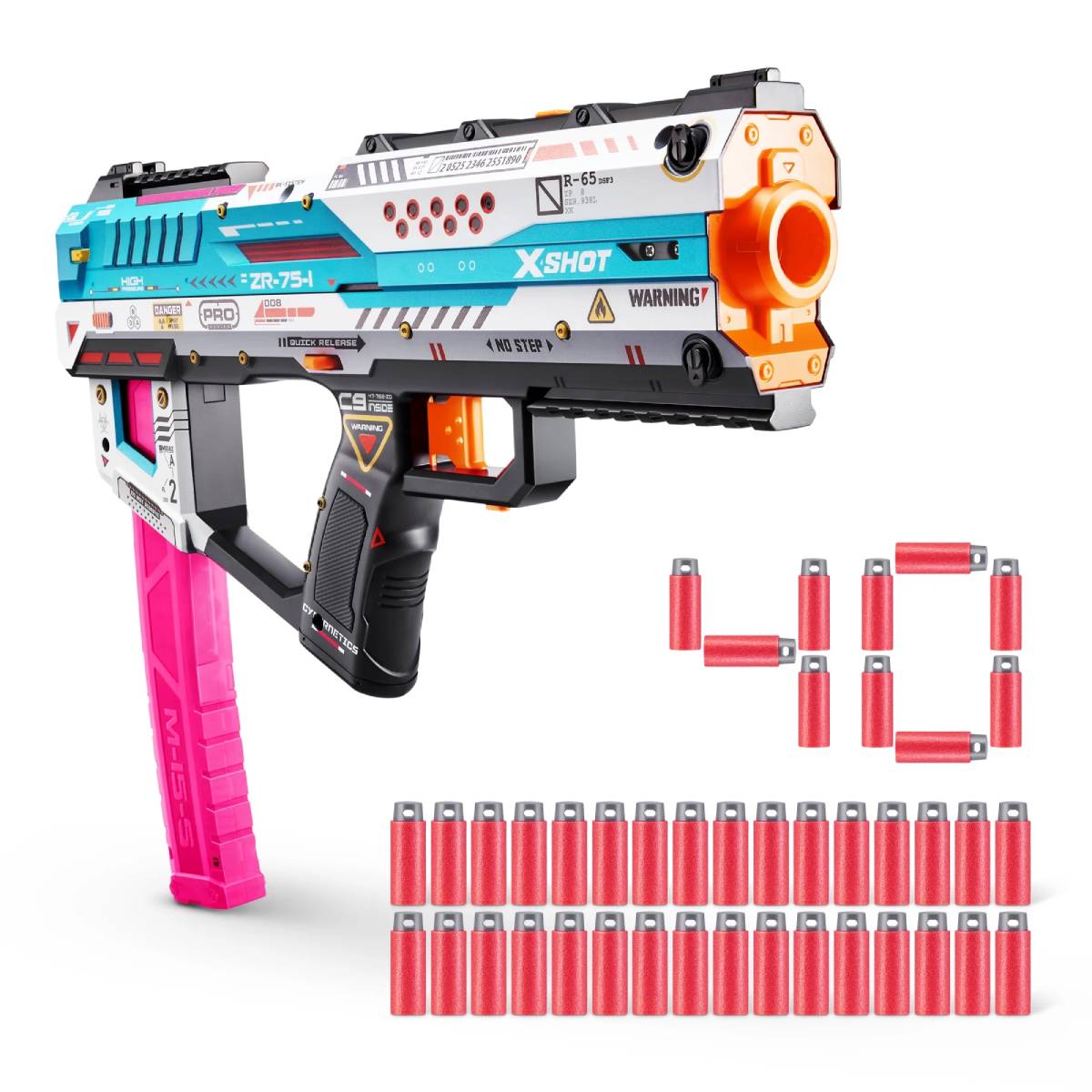 Zuru XShot Pro Fury X Blaster Toy (40-Darts)