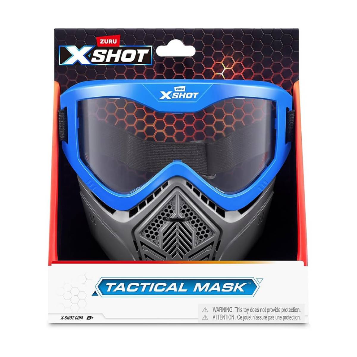 Zuru XShot Tactical Mask - Blue/Gray