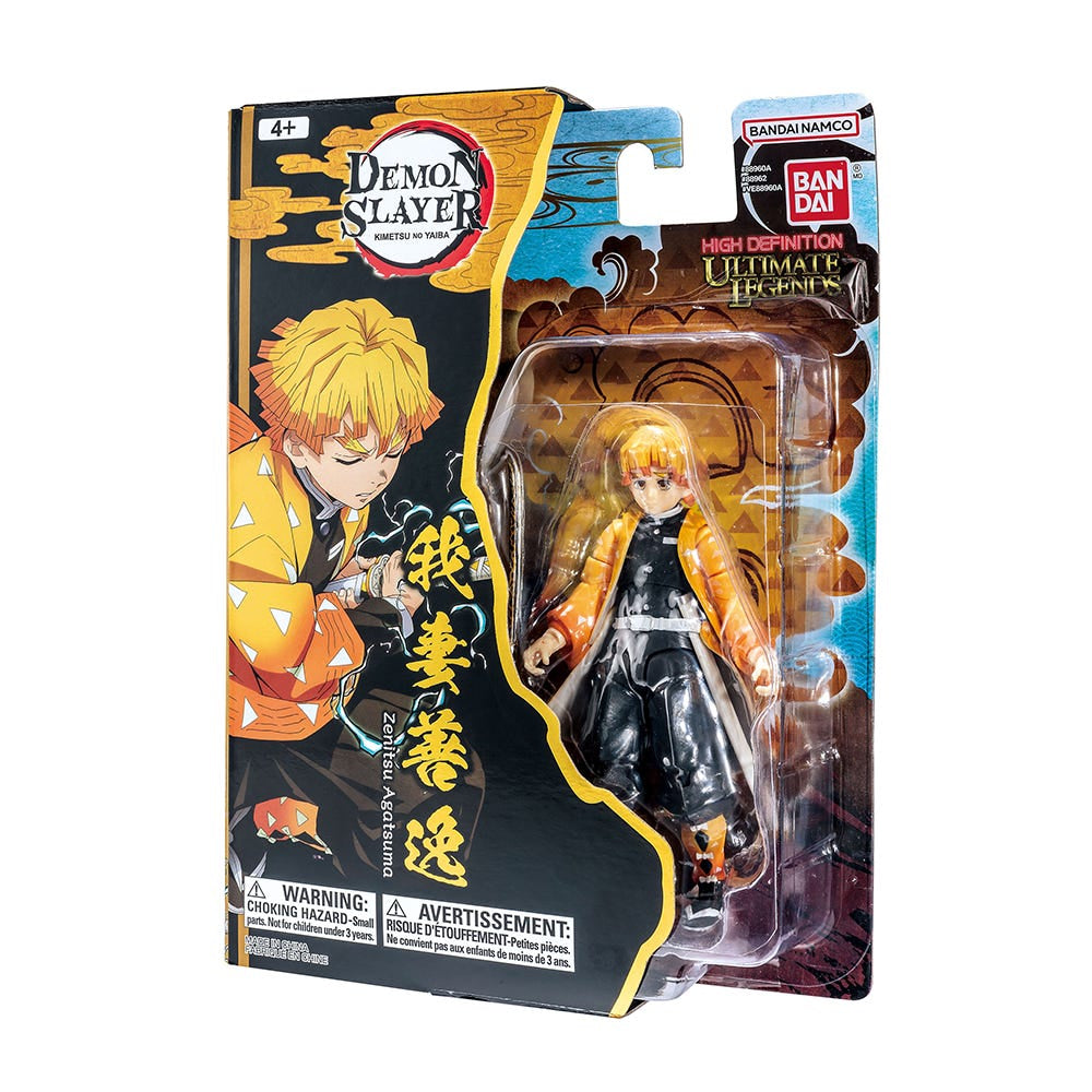 Bandai Ultimate Legends Demon Slayer 5" Zenitsu Action Figure