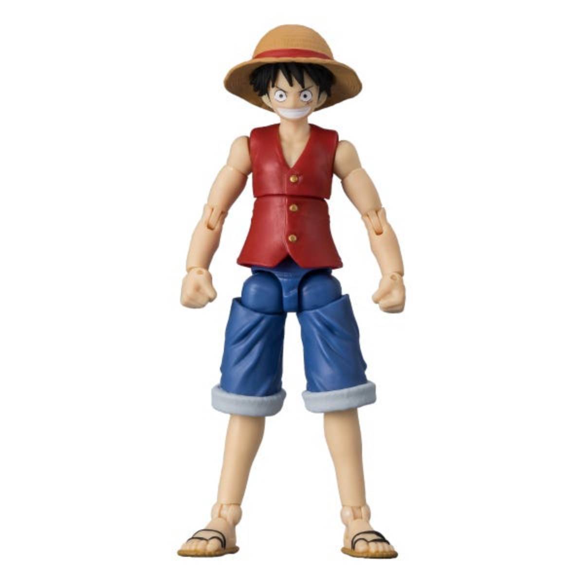 Bandai One Piece 5" Monkey D. Luffy Action Figure - Red/Blue