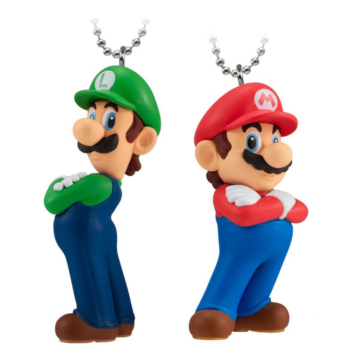 Bandai Super Mario Mascot Keychain (10-Piece) - Assortment