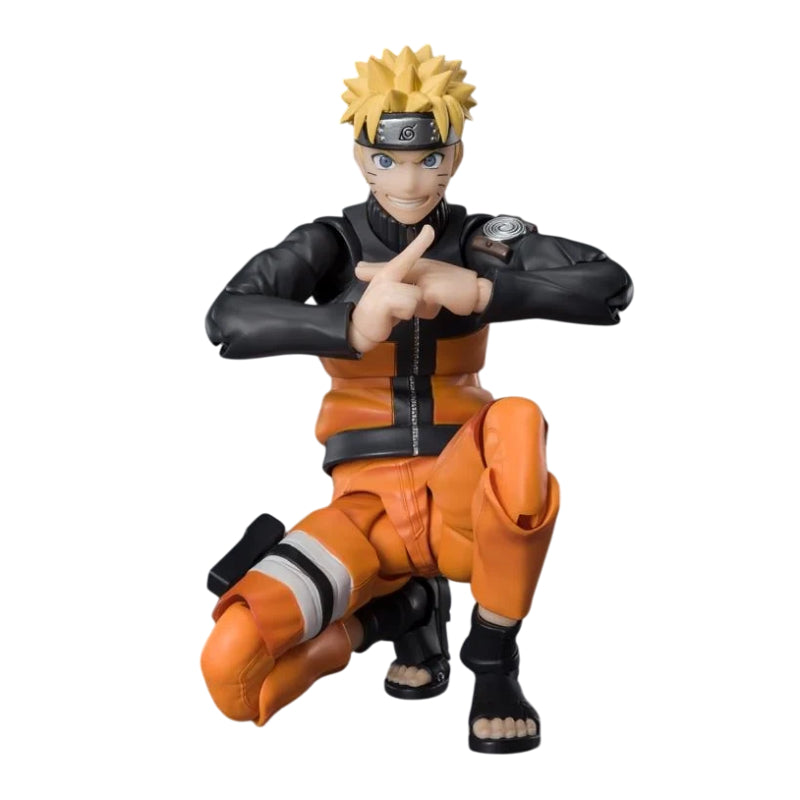 Bandai Tamashii Nation S.H.Figuarts Shippuden 5.7" Naruto Uzumaki Action Figure – Orange