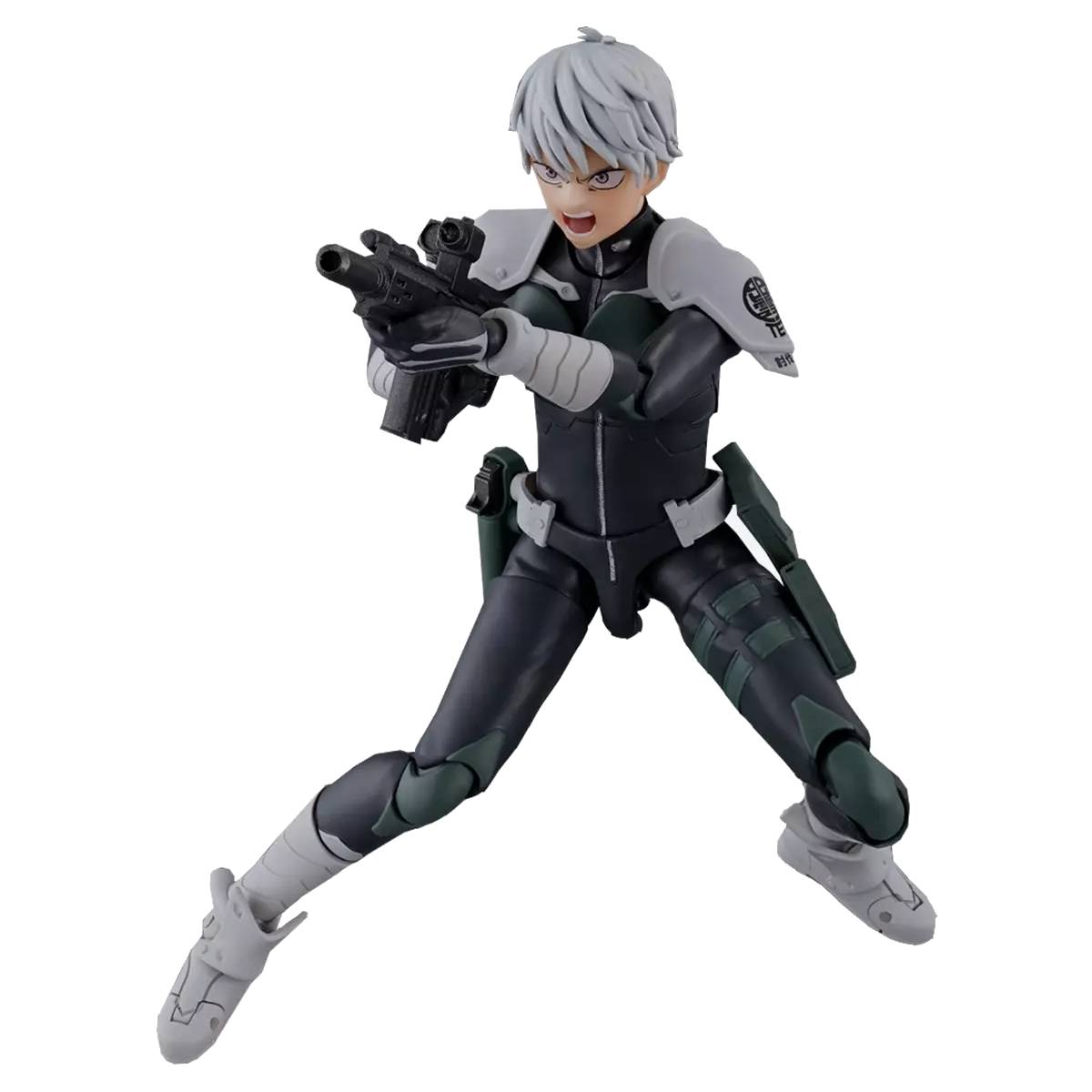 Bandai Kaiju No. 8 5.7" Reno Ichikawa Action Figure - Black/Gray