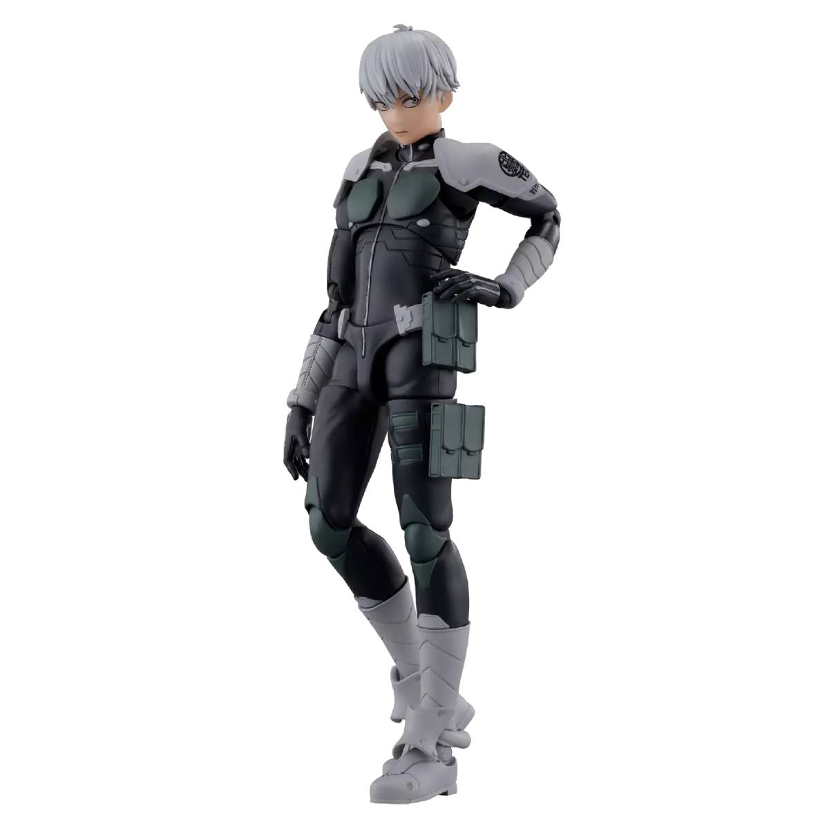 Bandai Kaiju No. 8 5.7" Reno Ichikawa Action Figure - Black/Gray