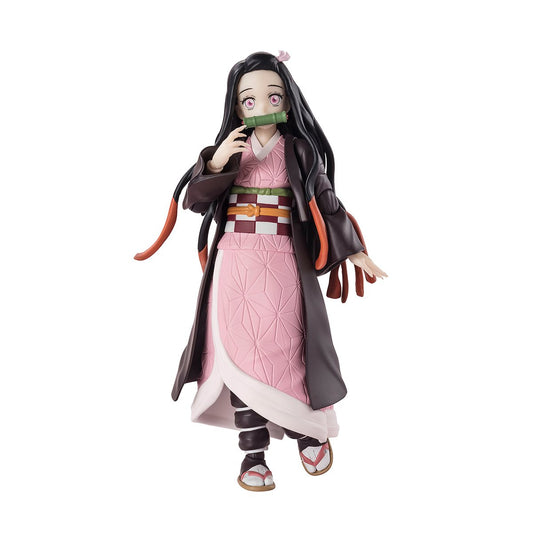 Bandai Demon Slayer 5.1" Nezuko Kamado Action Figure - Black/Pink