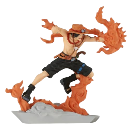 Bandai Namco Banpresto Senkozekkei Portgas D. Ace 'One Piece' 3.5" Action Figure – Orange