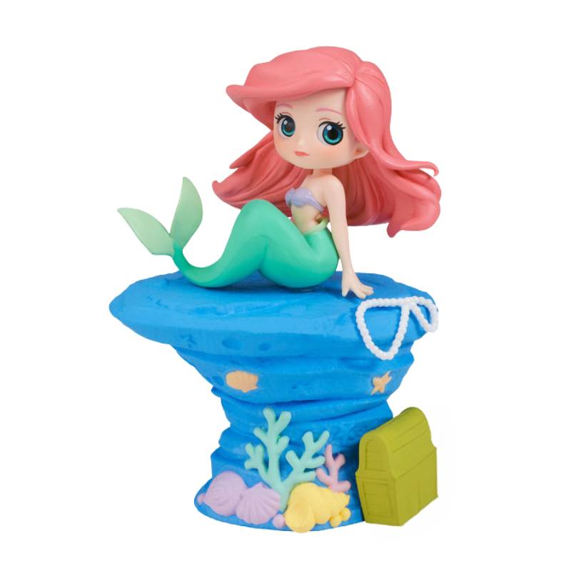 Bandai Spirits Banpresto Q Posket Disney 3.5" Ariel Mermaid Style Figure