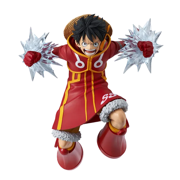 Banpresto One Piece Egghead 5.51" Monkey D. Luffy Action Figure - Red
