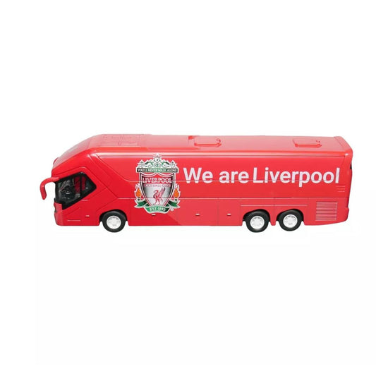 BanboToys Soccer Tour Liverpool Bus - Red