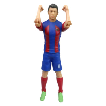 Banbo Barcelona Lewandowski 8" Soccer Action Figure - Blue/Red