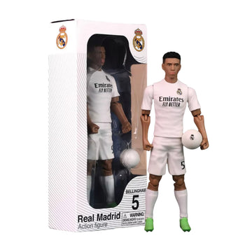 Banbo Real Madrid Bellingham 8" Soccer Action Figure - White