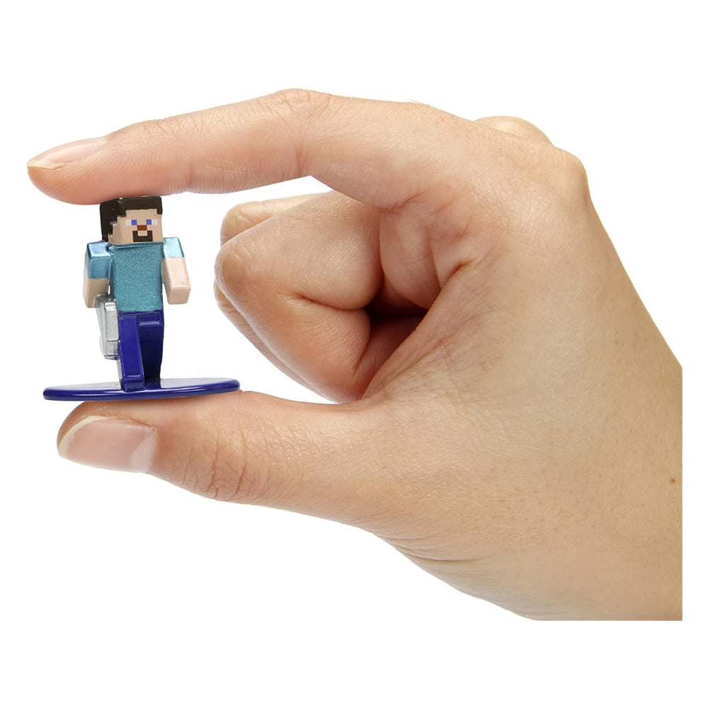 Figuras nano de Jada Toys Nano Metalfigs Minecraft Caves &amp; Cliffs, paquete individual (surtido)
