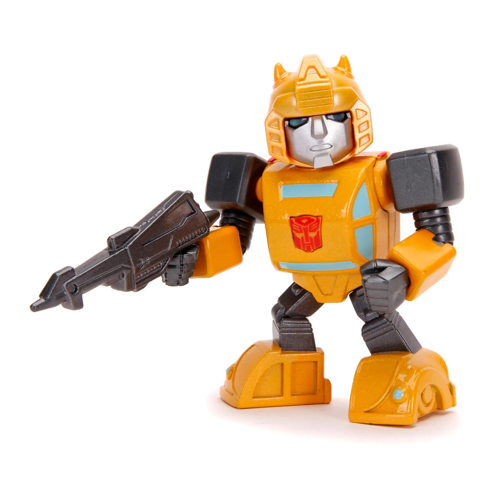 Figura de acción de Bumblebee de Transformers G1 de 4" de Jada Toys, color amarillo